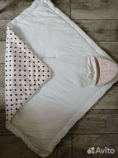 Конверт одеяло на выписку весна осень