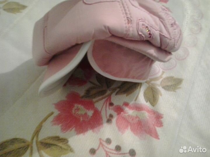 Женский комплект: головной убор и шарф