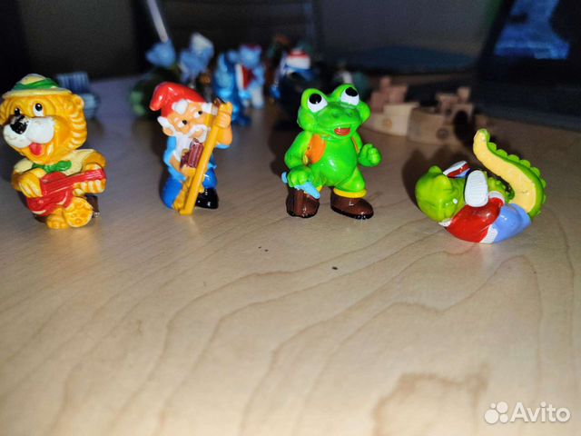 Игрушки из киндера 90х