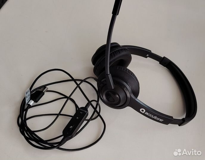 Гарнитура наушники с микрофоном usb