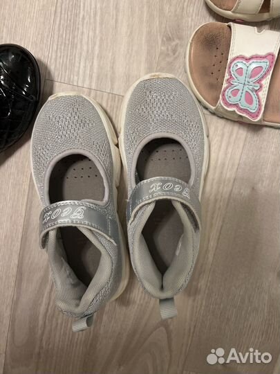 Летняя обувь для девочки 28 комплект