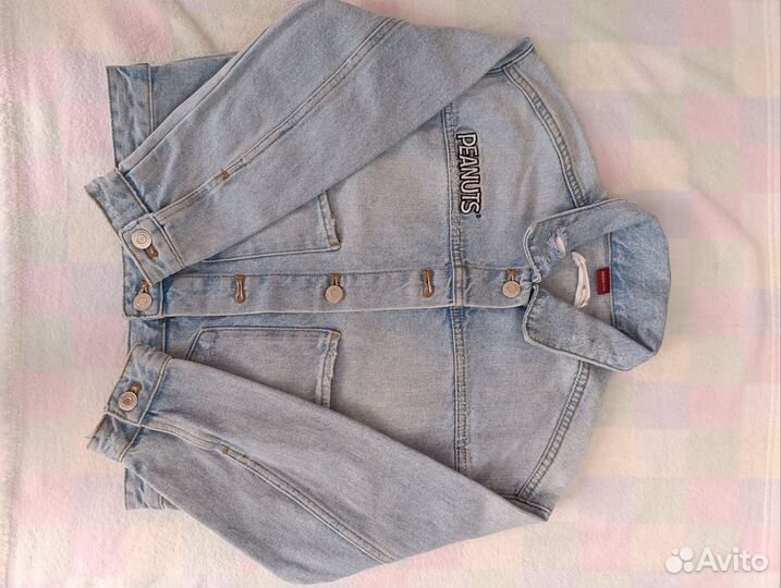 Джинсовая куртка Zara для двойни