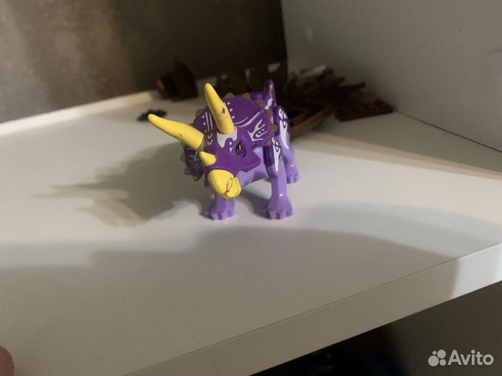 Lego трицератопс (аналог)