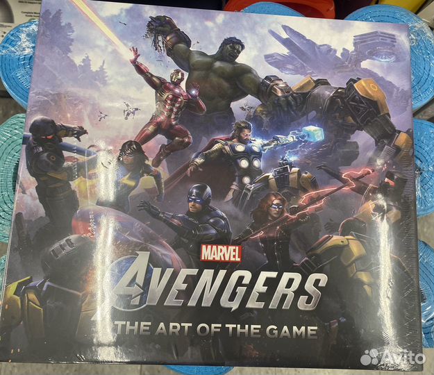 Книга Marvel Avengers The art of the game - 2020г