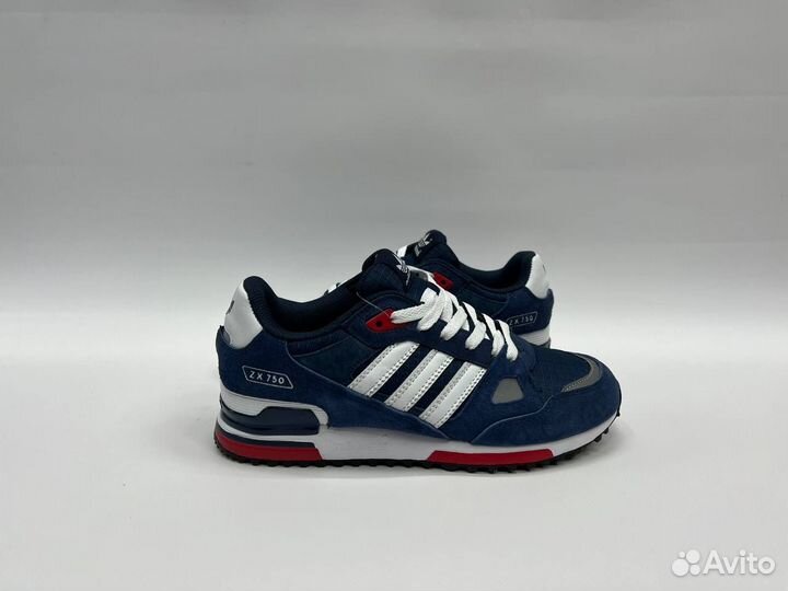 Кроссовки Adidas ZX 750 Dark Blue