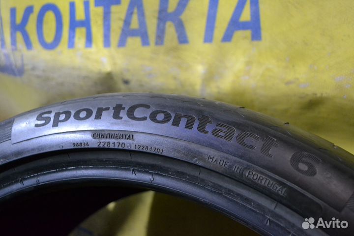 Continental SportContact 6 255/35 R20