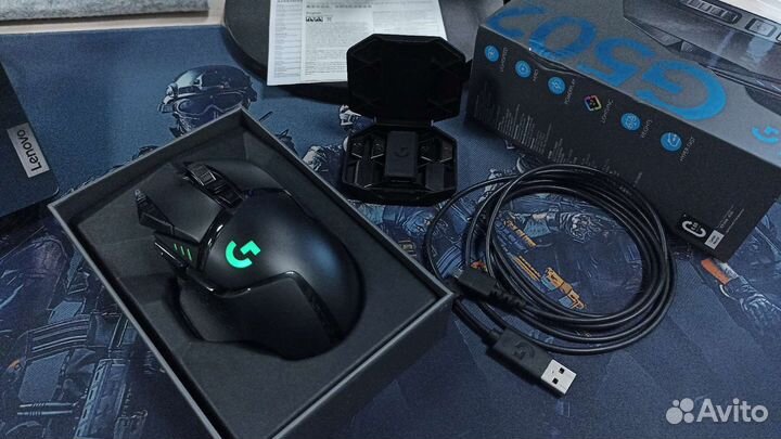 Беспроводная игровая мышь Logitech G G502