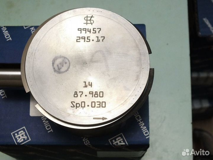 Комплект поршней с кольцами Ford/Mazda duratec 2.0