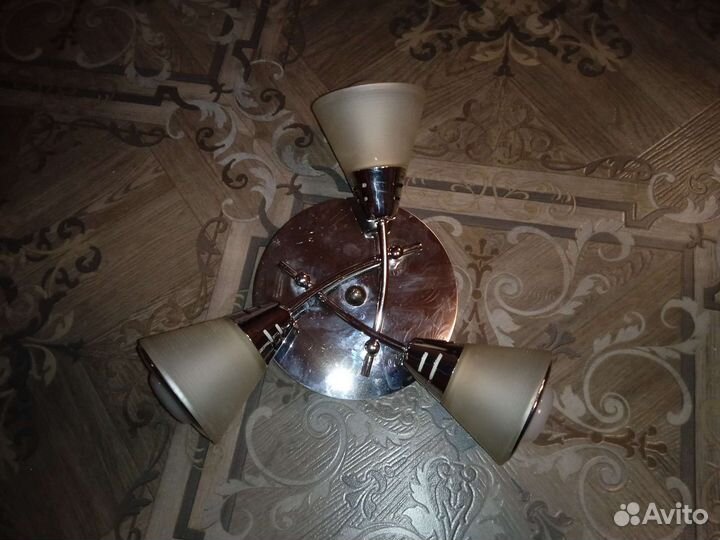 Люстра трансформер 3 плафона