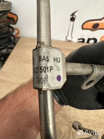 Трубка топливная Audi A6 C6 AUK 2006