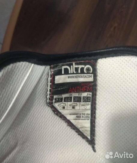 Ботинки сноуборд женские nitro anthem
