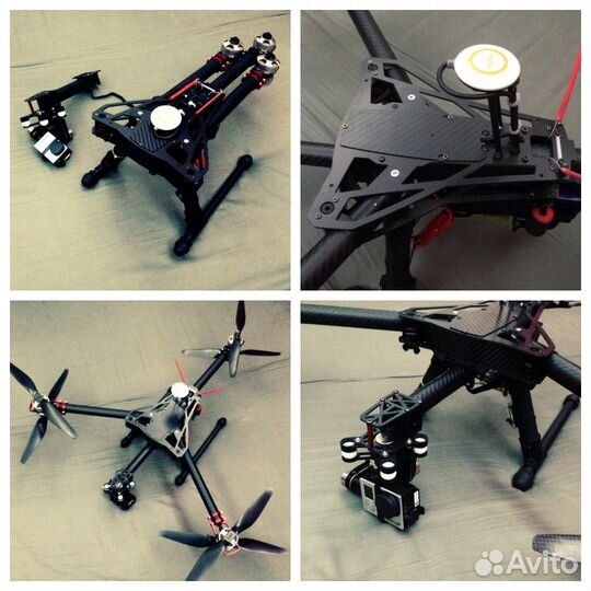 Гексакоптер Y6 Custom