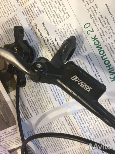 Задняя гидролиния масляные вело тормоза