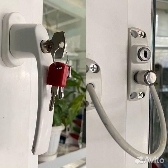 Детский замок на окна / Установка / Защита