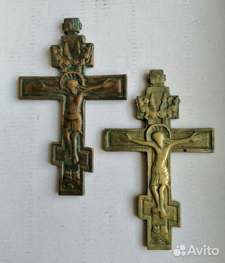 Наперстные кресты хvlll-XIX век