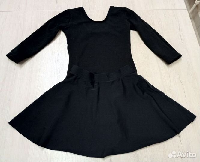 Купальник с юбкой гимнастический