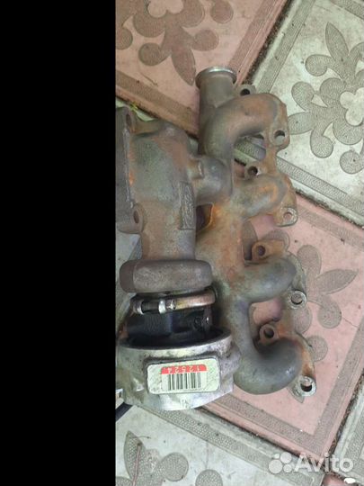 Выпускной коллектор ford transit