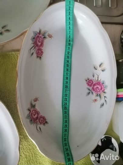 Блюдо фарфор СССР
