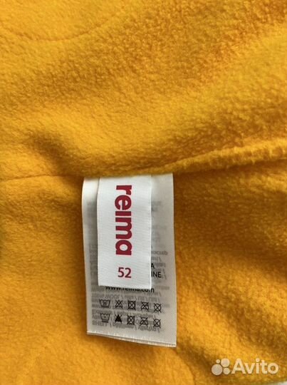 Шапка зимняя 52 Reima, помпон мех лисы