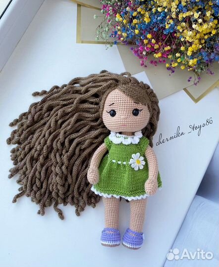 Кукла,вязаная игрушки,интерьерная кукла