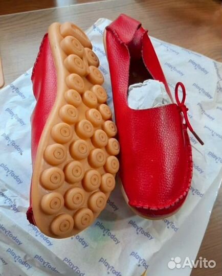 Мокасины новые из натуральной кожи