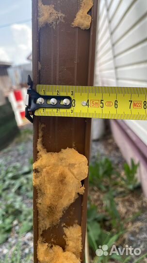 Дверь алюминиевая пвх входная бу