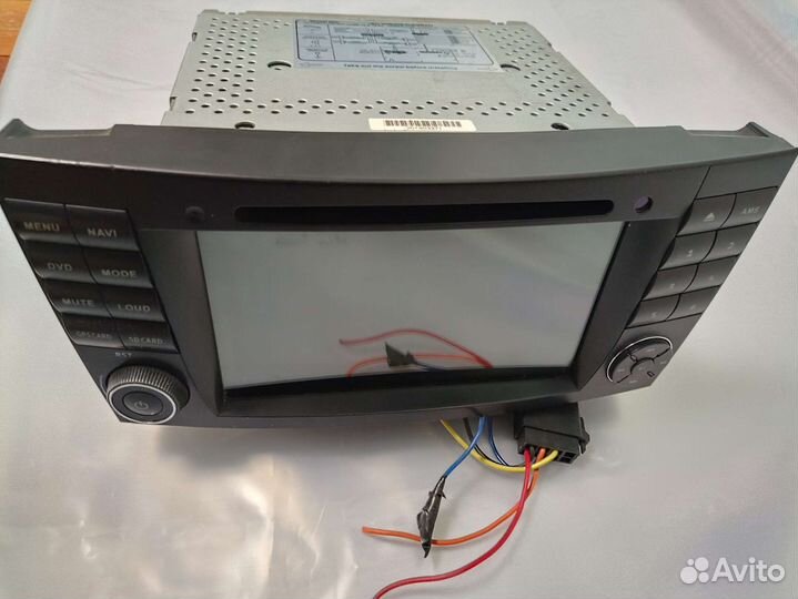 Магнитола на андроиде mercedes 211