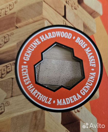 Игра Jengа новая Hasbro дерево