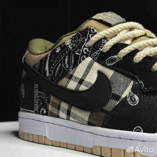 Кроссовки Travis Scott x Nike Dunk SB Low Cactus Jack