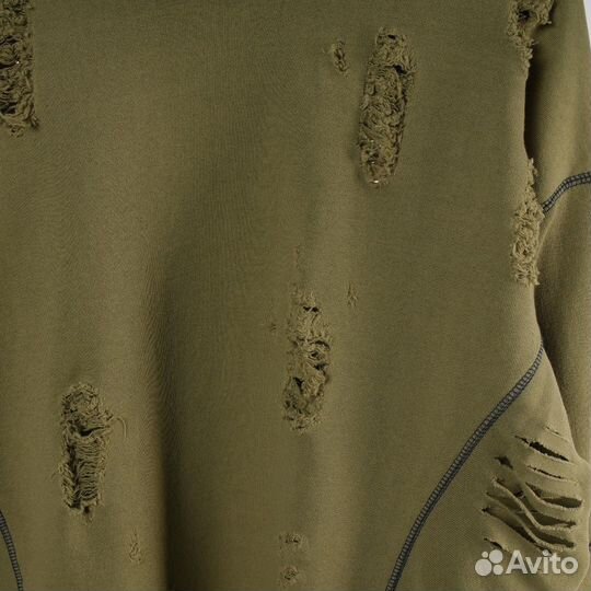 Свитшот рванный Cavempt рваный