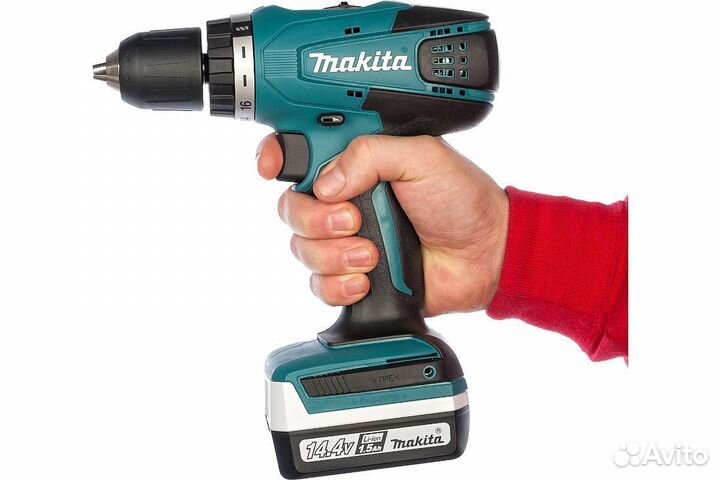 Дрель аккумуляторная makita DF347DWE