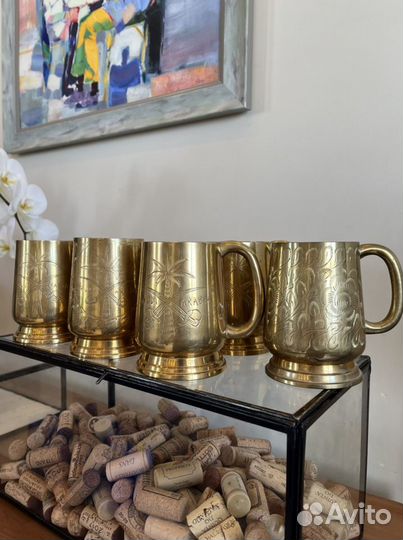 Кружка Saudi Arabia 0.5 л. Латунь