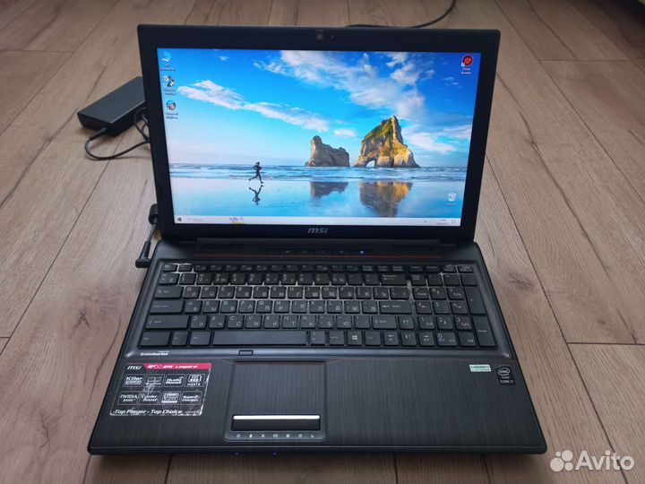 Игровой ноутбук msi