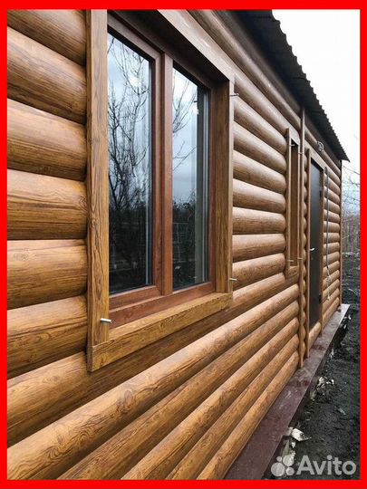 Фасад дома из сайдинга