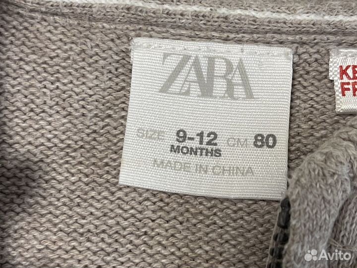 Кофта Zara kids 80