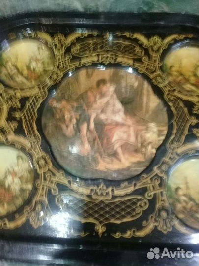 Поднос металлический