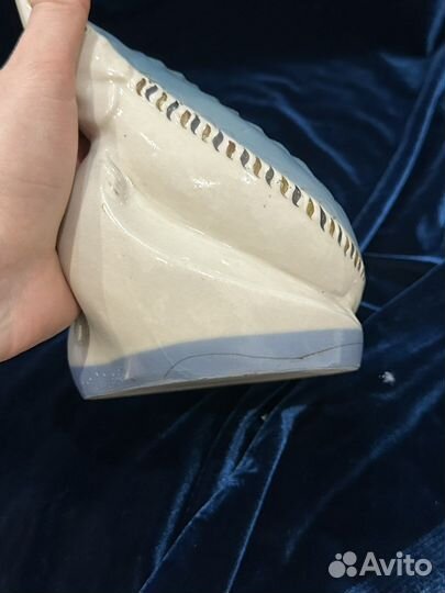 Фарфор осетр пепельница Полонне статуэтка СССР