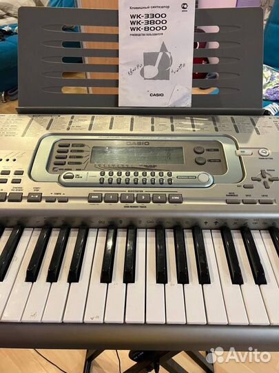 Синтезатор casio wk 3300