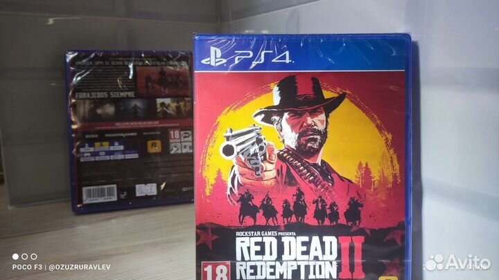 Red dead redemption 2 ps4 диск новый