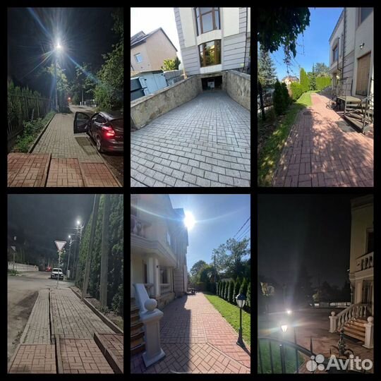 Чистка,мойка тротуарной плитки и террас