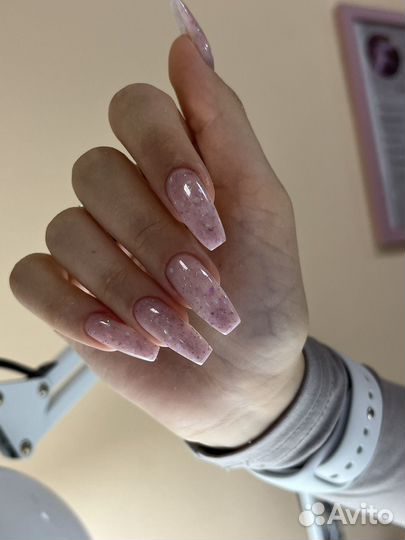 Маникюр гель лак, педикюр