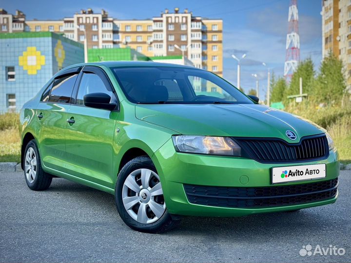 Skoda Rapid 1.6 AT, 2017, 195 000 км