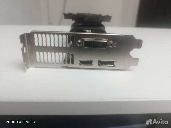 Видеокарта gtx 1050 ti 4gb msi mini