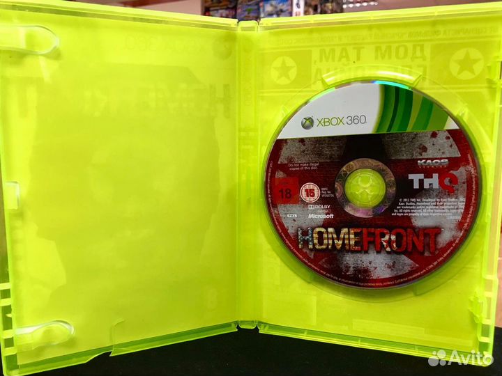 Диск Xbox 360 Homefront