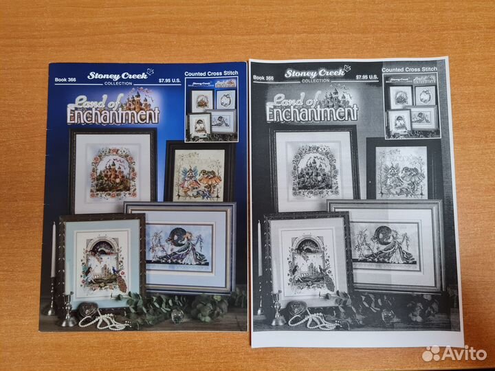 Буклет для вышивания с феями