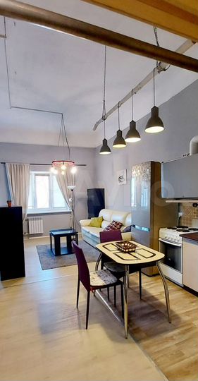 Квартира-студия, 39,8 м², 2/2 эт.