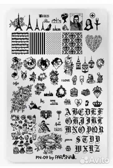 Пластины для стемпинга