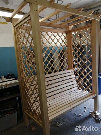 Пергола деревянная
