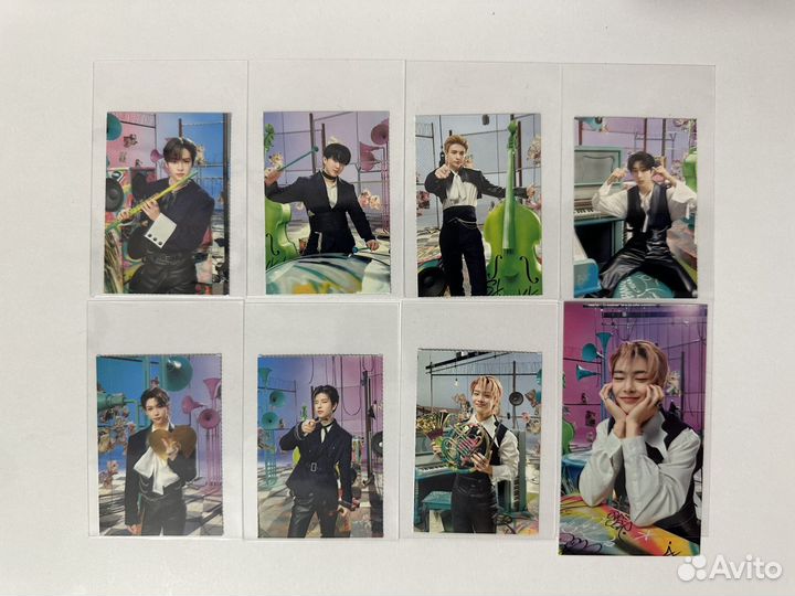 Карты stray kids THE sound