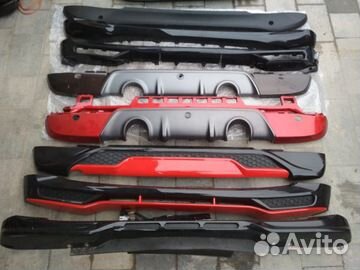 Нижняя накладка бампера перед и зад смарт 453